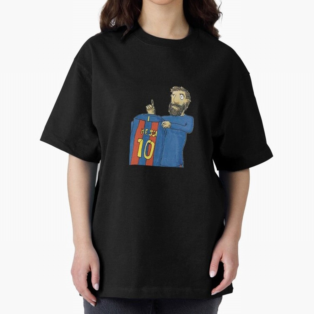 Lionel Messi and the magic shirt Oversized T-Shirt Support Your Favorite Stars during Match Day Hype around FIFA World Cup 2026, Messi, CR7 and Mbappe, Argentina, Fan Favorite Moments, National Team Passion, Big Match Drama and Soccer History;
