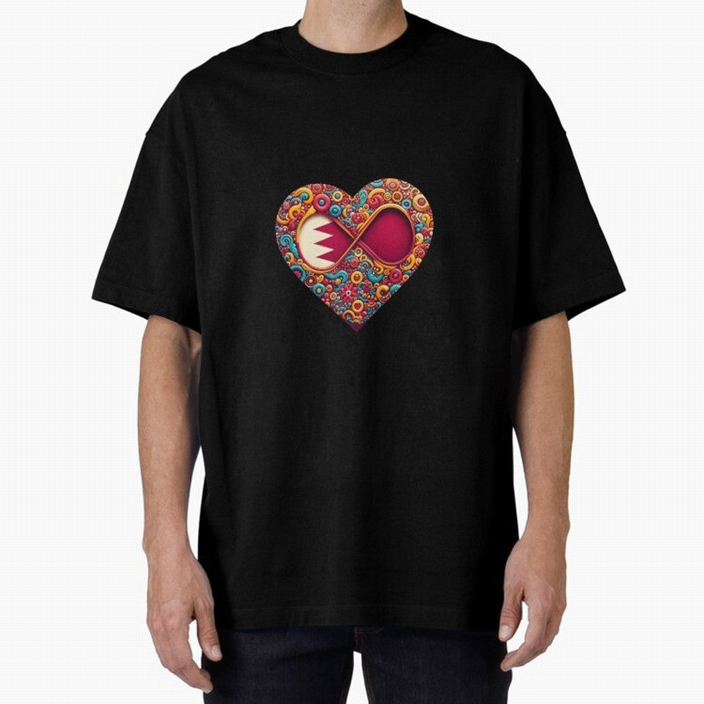 Qatar lover : From EgyApe Artists Oversized T-Shirt Build FIFA World Cup 2026 Group Stage Inspired by Messi, Neymar and Mbappe, Netherlands Energy, Vintage Soccer Flavor, Modern Football Stars, National Flags and Final Night Emotion; Ideal for Fans