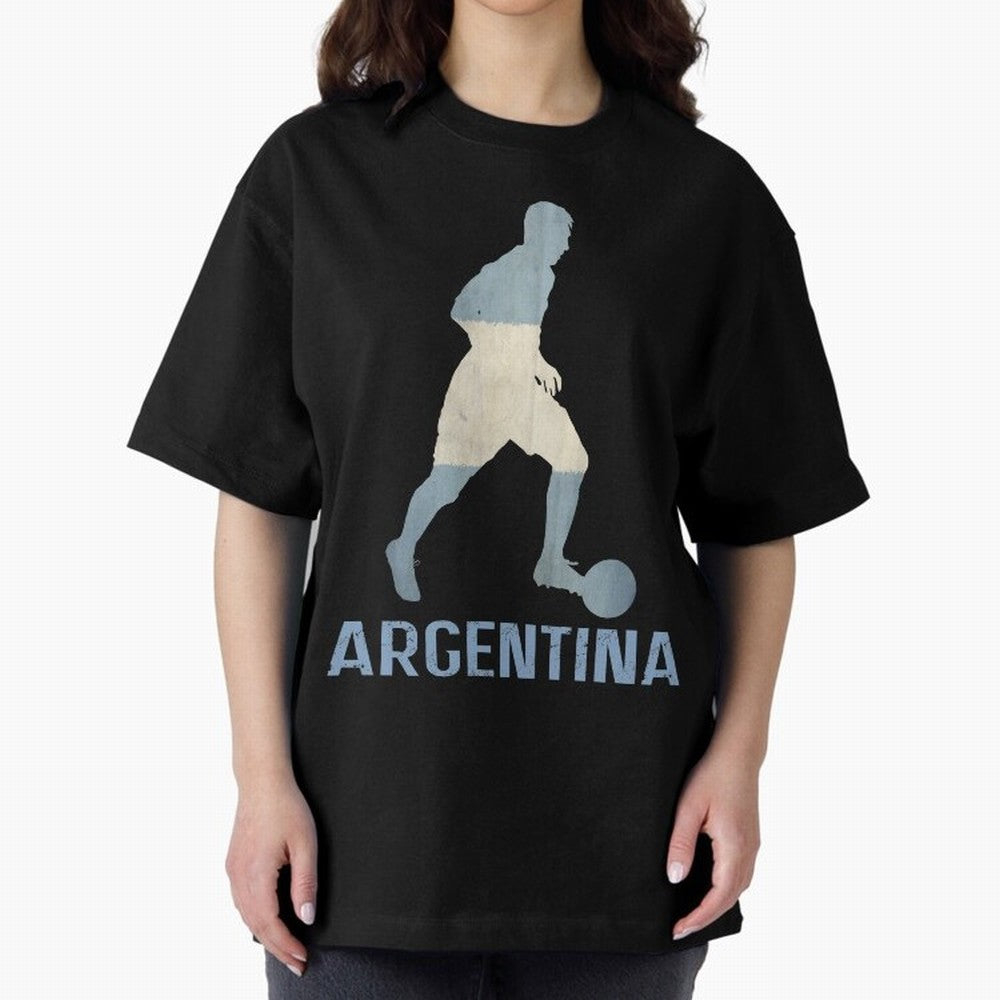Argentina Essential T-Shirt Represent the Passion of Match Day Hype around FIFA World Cup 2026 USA Canada Mexico, Cristiano Ronaldo, Haaland and CR7, England, Global Supporter Spirit, Legendary Goals, National Colors and Tournament Celebration;