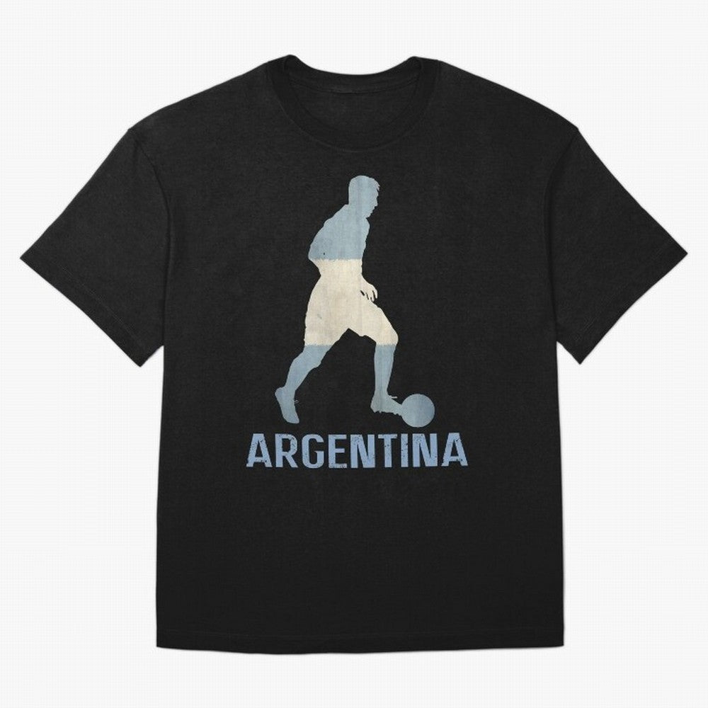 Argentina Essential T-Shirt Represent the Passion of Match Day Hype around FIFA World Cup 2026 USA Canada Mexico, Cristiano Ronaldo, Haaland and CR7, England, Global Supporter Spirit, Legendary Goals, National Colors and Tournament Celebration;