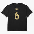 Xavi 6 Barcelona Oversized T-Shirt Discover Match Day Hype around FIFA World Cup 2026, Messi, Portugal, Spain and Germany, Worldwide Fan Energy, Dramatic Goals, Stadium Lights and Championship Celebrations; Ideal for Fans Who Follow Messi,