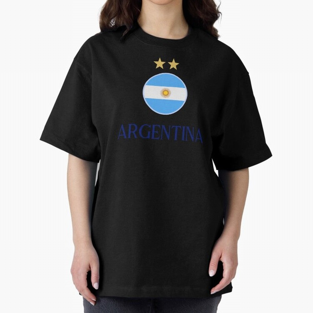 Argentina 2 Blue Classic T-Shirt Bring Champion Energy into Global Football Passion for FIFA World Cup 2026 Group Stage, Highlighting Haaland and Mbappe, France, Retro Football Energy, Iconic Rivalries, Trophy Chase Drama and Stadium Atmosphere;
