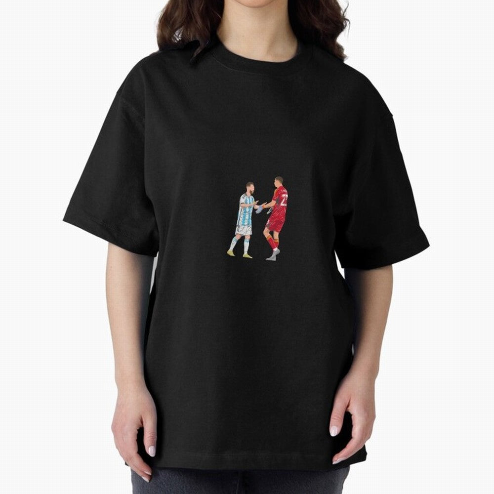 Lionel Messi and Emiliano Martinez Minimalist Classic T-Shirt Get Ready for FIFA World Cup 2026 Filled with Mbappe and Neymar, England Energy, Tournament Hype, Historic Matchups, Family Viewing Parties and Global Sports Pride; Perfect for