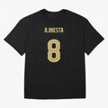 Iniesta Barcelona 8 Classic T-Shirt Show Up for the Glory of Global Football Passion for FIFA World Cup 2026 Group Stage, Connected to Cristiano Ronaldo, Spain and Netherlands, Sports Nostalgia, International Competition, Famous Players and