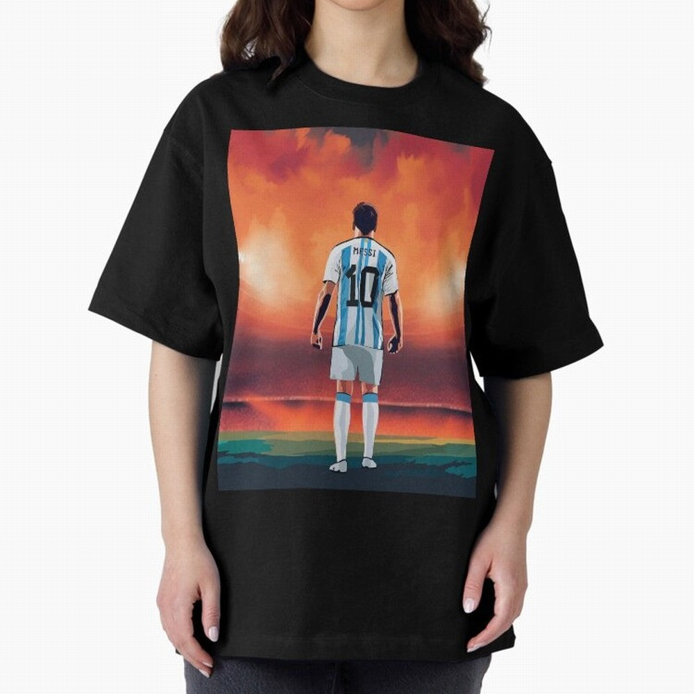 Lionel Leo Messi Graphic T-Shirt Capture FIFA World Cup 2026 Group Stage Spirit, Centered on England, Messi, CR7 and Mbappe, Vintage Soccer Flavor, Modern Football Stars, National Flags and Final Night Emotion; Ideal for Passionate Fans Who Love