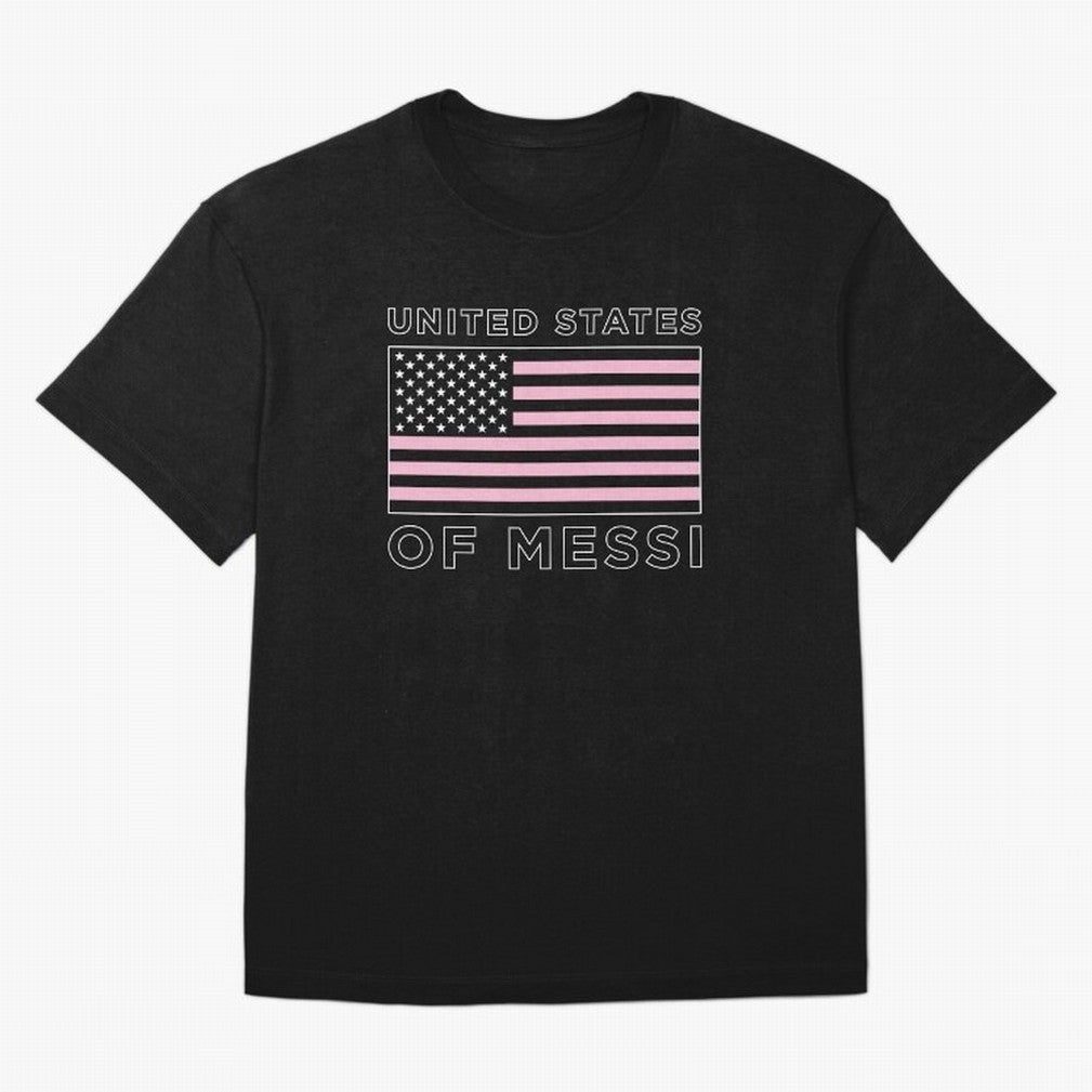 United States of Messi Premium T-Shirt Follow Every Goal of FIFA World Cup 2026 Group Stage for Fans of Cristiano Ronaldo and Argentina, Bringing Football History, Final Match Energy, Crowd Noise and Once in a Lifetime Moments; Created for Match