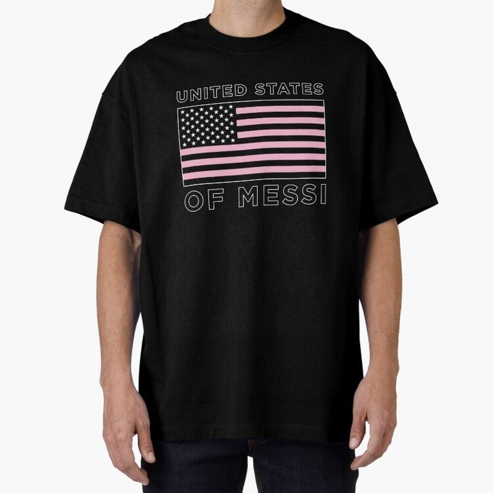 United States of Messi Premium T-Shirt Follow Every Goal of FIFA World Cup 2026 Group Stage for Fans of Cristiano Ronaldo and Argentina, Bringing Football History, Final Match Energy, Crowd Noise and Once in a Lifetime Moments; Created for Match