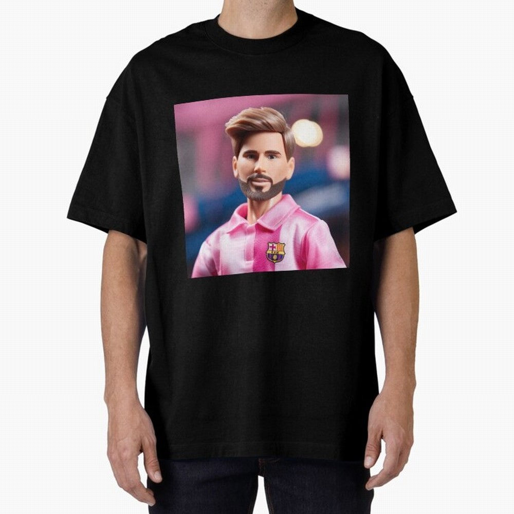 If Messi were a Barbie doll... Premium T-Shirt Support Your Favorite Stars during the FIFA World Cup 2026 USA Canada Mexico Journey through Haaland Highlights, Brazil Pride, Sports Nostalgia, International Competition, Famous Players and