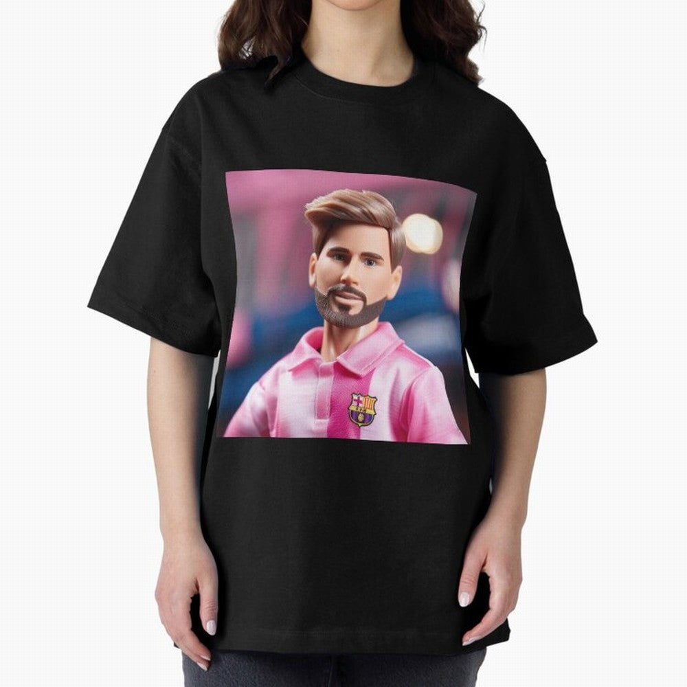 If Messi were a Barbie doll... Premium T-Shirt Support Your Favorite Stars during the FIFA World Cup 2026 USA Canada Mexico Journey through Haaland Highlights, Brazil Pride, Sports Nostalgia, International Competition, Famous Players and