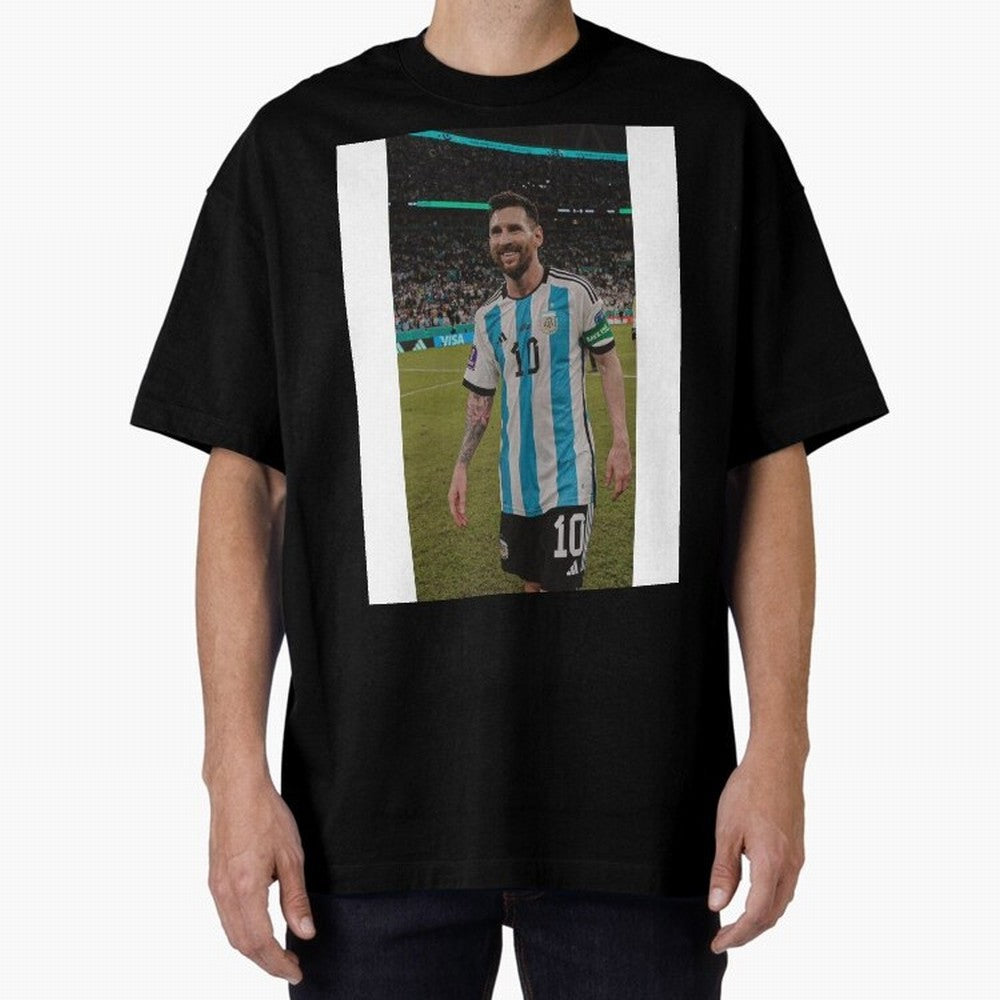 Lionel Messi Graphic T-Shirt Relive Legendary Nights from FIFA World Cup 2026 for Fans of Cristiano Ronaldo, Haaland and CR7 and Spain and Netherlands, Bringing Vintage Soccer Flavor, Modern Football Stars, National Flags and Final Night Emotion;