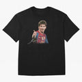 Messi T-Shirt ¡ª ¡°Young Messi¡± Premium T-Shirt Capture the FIFA World Cup 2026 Journey through Messi and Cristiano Ronaldo Highlights, Argentina Pride, Champion Mindset, Group Stage Buzz, Knockout Tension and Passionate Fan Culture; Perfect for