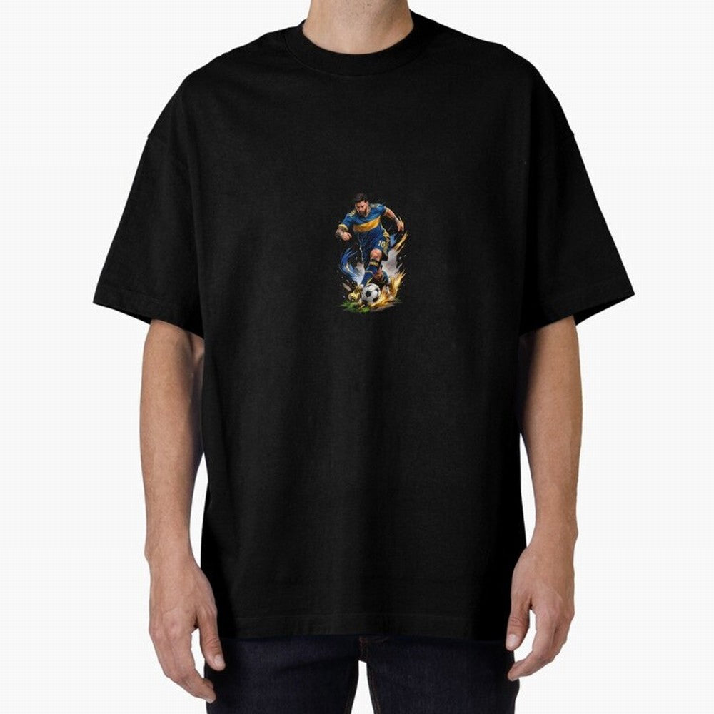 Messi Footballer Premium T-Shirt Celebrate Classic Football Spirit in the FIFA World Cup 2026 Journey through Messi, CR7 and Mbappe Highlights, Brazil, Portugal and Argentina Pride, Champion Mindset, Group Stage Buzz, Knockout Tension and