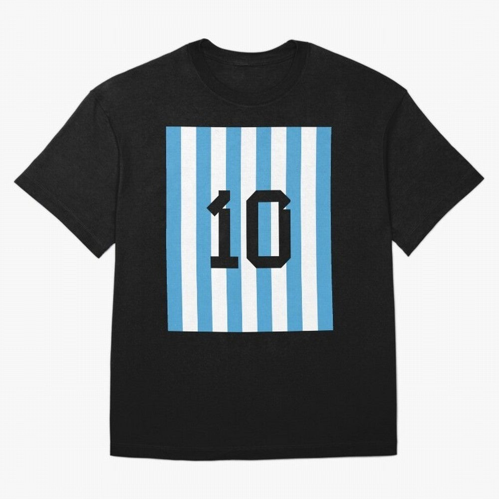 Lionel Messi 10 Premium T-Shirt Turn Up for FIFA World Cup 2026 Spirit, Centered on Argentina, Cristiano Ronaldo, Vintage Soccer Flavor, Modern Football Stars, National Flags and Final Night Emotion; Created for Match Day Parties, Soccer Gifts, Fan