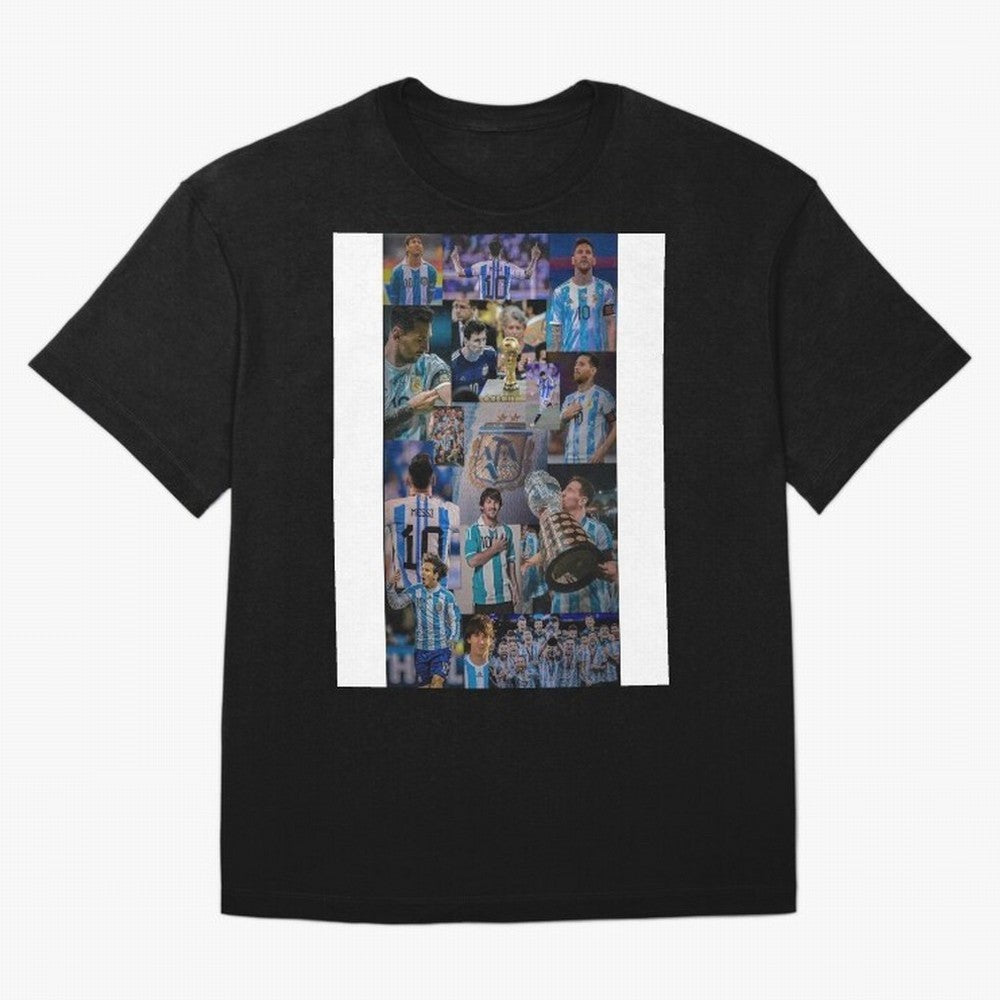 Lionel Messi Graphic T-Shirt Support FIFA World Cup 2026 USA Canada Mexico Spirit, Filled with France and Portugal, CR7, Global Supporter Spirit, Legendary Goals, National Colors and Tournament Celebration; Perfect for Supporters Who Want Bold
