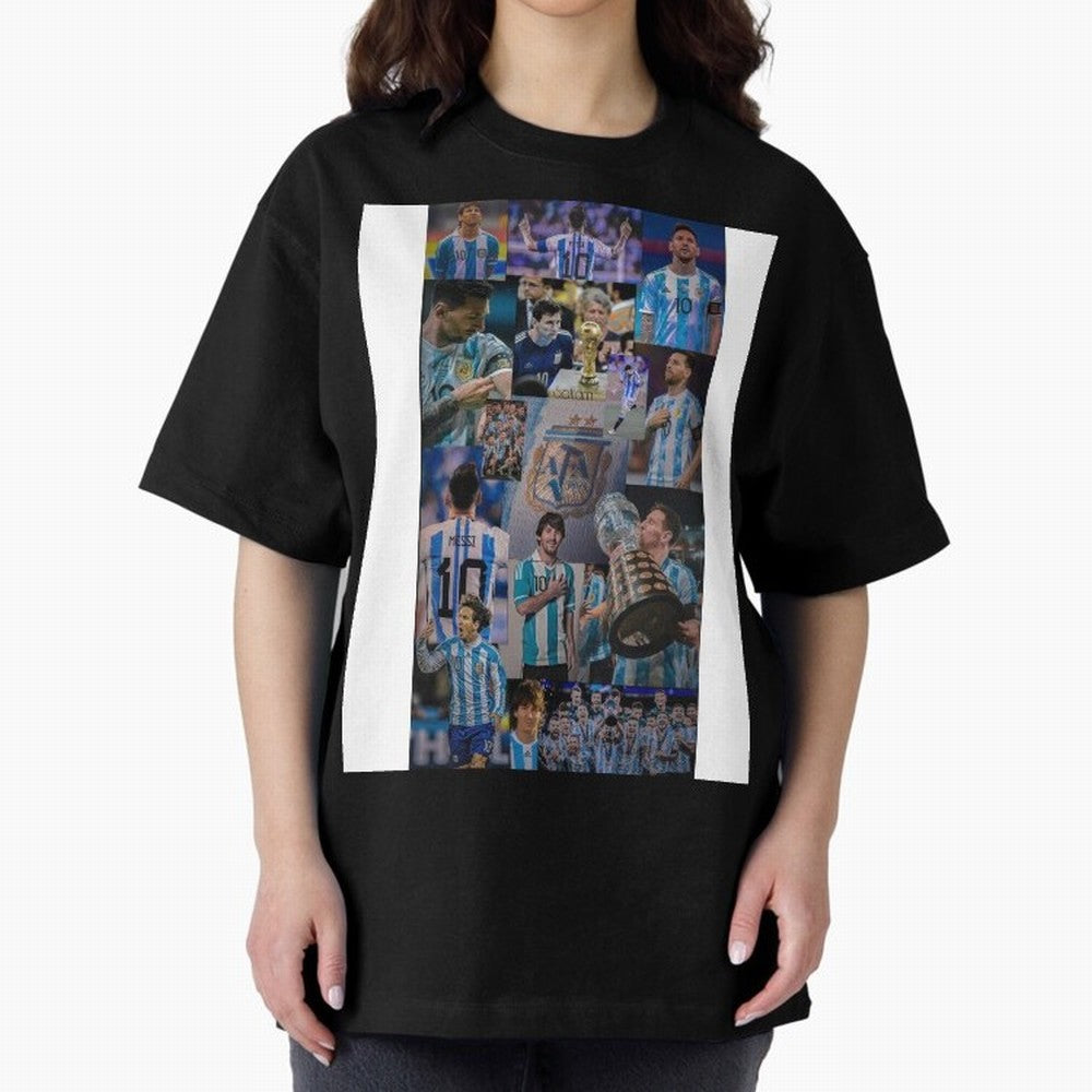 Lionel Messi Graphic T-Shirt Support FIFA World Cup 2026 USA Canada Mexico Spirit, Filled with France and Portugal, CR7, Global Supporter Spirit, Legendary Goals, National Colors and Tournament Celebration; Perfect for Supporters Who Want Bold