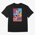 Messi in action Graphic poster design Premium T-Shirt Represent Global Football Passion for FIFA World Cup 2026 Group Stage, Inspired by Neymar, England and Germany, Game Day Rituals, Football Legends, Country Pride and the Road to the Final;