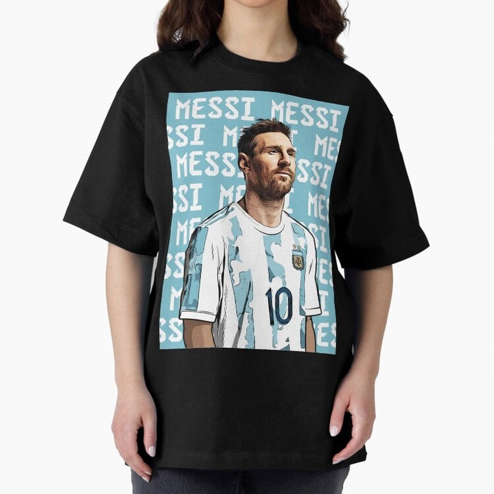 Lionel Messi Premium T-Shirt Get Ready for FIFA World Cup 2026 Group Stage for Fans of Mbappe and Neymar and England, France and Netherlands, Bringing Football History, Final Match Energy, Crowd Noise and Once in a Lifetime Moments; Ideal for