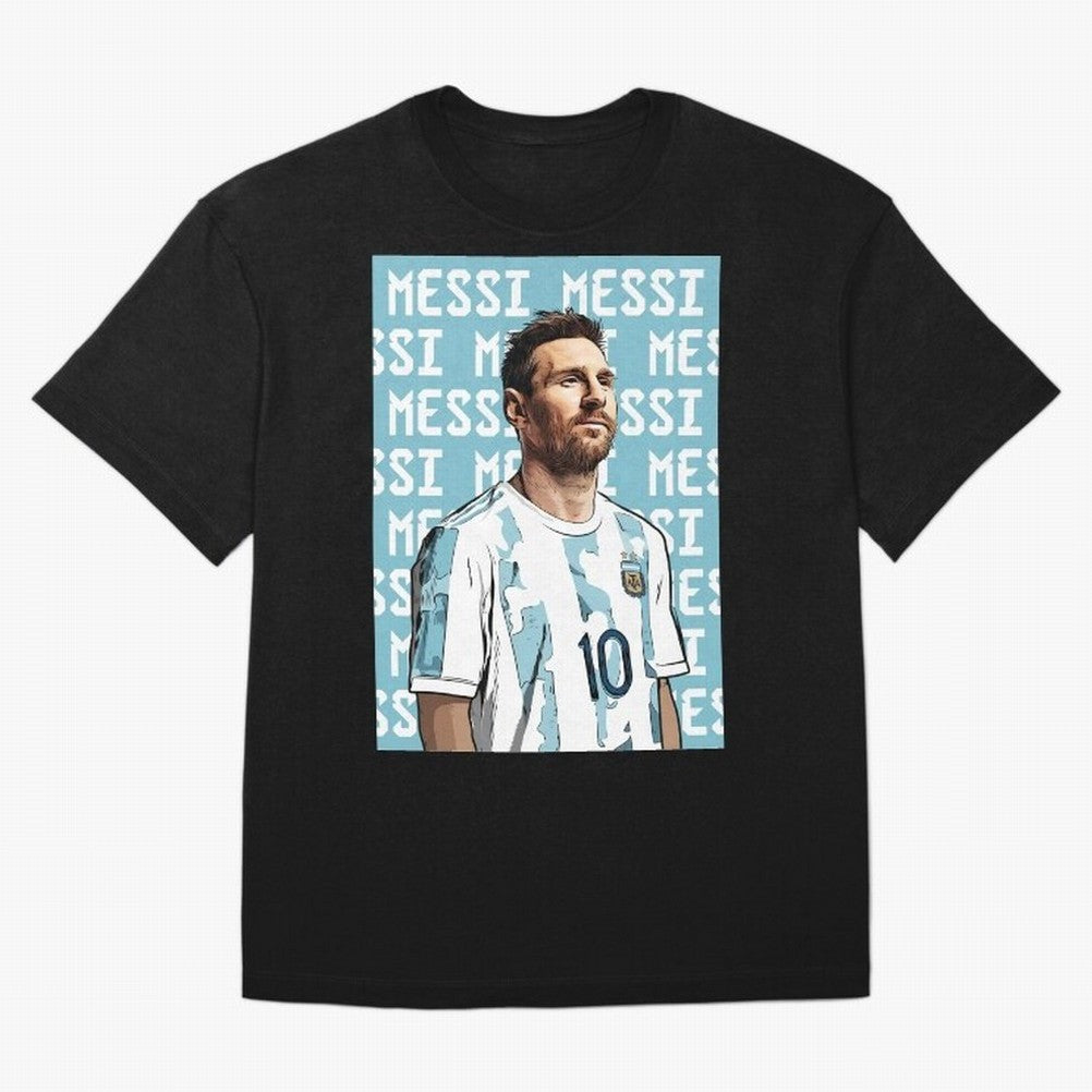 Lionel Messi Premium T-Shirt Get Ready for FIFA World Cup 2026 Group Stage for Fans of Mbappe and Neymar and England, France and Netherlands, Bringing Football History, Final Match Energy, Crowd Noise and Once in a Lifetime Moments; Ideal for