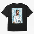 Lionel Messi Premium T-Shirt Get Ready for FIFA World Cup 2026 Group Stage for Fans of Mbappe and Neymar and England, France and Netherlands, Bringing Football History, Final Match Energy, Crowd Noise and Once in a Lifetime Moments; Ideal for