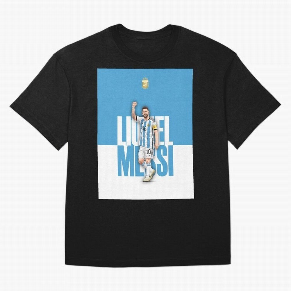 Lionel Messi - Iconic Soccer Legend Graphic T-Shirt Relive FIFA World Cup 2026 USA Canada Mexico with CR7, Brazil, Portugal and Argentina Energy, Supporter Pride, Iconic Celebrations, Legendary Names and Global Match Day Energy; Ideal for