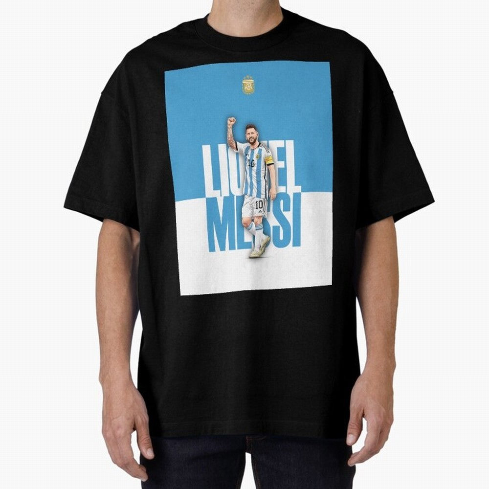 Lionel Messi - Iconic Soccer Legend Graphic T-Shirt Relive FIFA World Cup 2026 USA Canada Mexico with CR7, Brazil, Portugal and Argentina Energy, Supporter Pride, Iconic Celebrations, Legendary Names and Global Match Day Energy; Ideal for