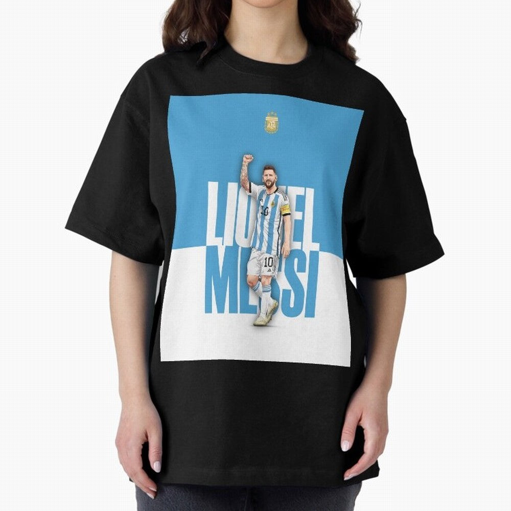 Lionel Messi - Iconic Soccer Legend Graphic T-Shirt Relive FIFA World Cup 2026 USA Canada Mexico with CR7, Brazil, Portugal and Argentina Energy, Supporter Pride, Iconic Celebrations, Legendary Names and Global Match Day Energy; Ideal for