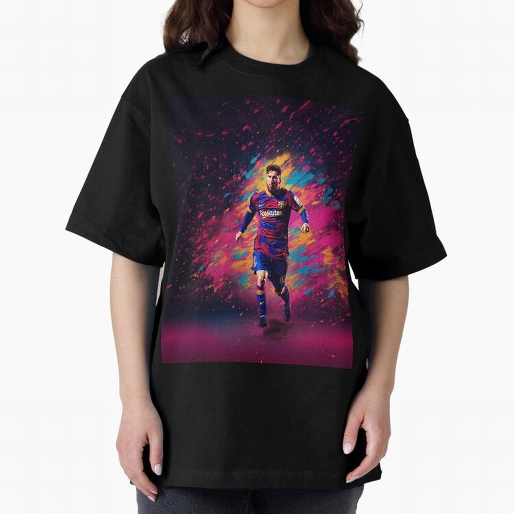 Lionel Messi Graphic T-Shirt Treasure Match Day Hype around FIFA World Cup 2026 USA Canada Mexico, Neymar, Haaland and Cristiano Ronaldo, Spain and Netherlands, Football Festival Excitement, Trophy Ambitions, Country Rivalries and Star Player Buzz;
