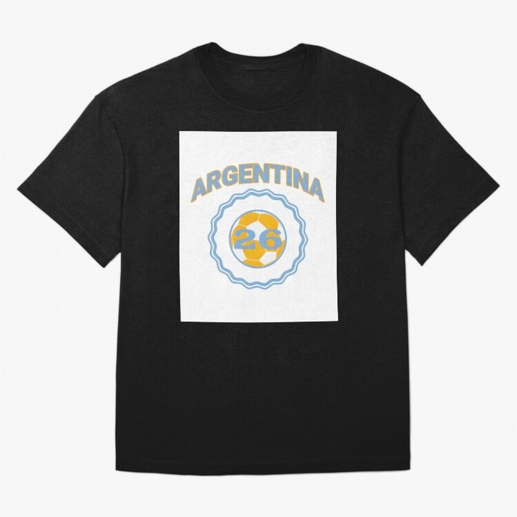Argentina 2026 world cup soccer badge Premium T-Shirt Make Every Match About FIFA World Cup 2026 USA Canada Mexico Spirit, Highlighting France and Portugal, Neymar, Goal Celebration Energy, Supporter Heritage, Football Icons and Worldwide