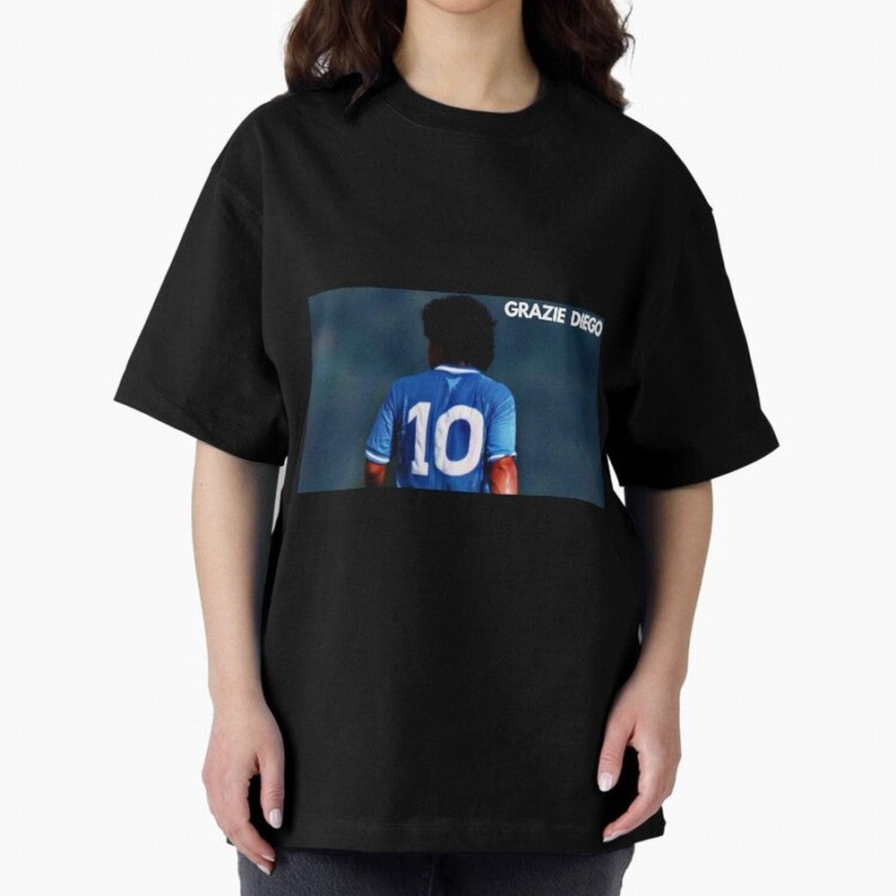 GRAZIE DIEGO! Classic T-Shirt Cheer for Global Football Passion for FIFA World Cup 2026 Group Stage, Driven by Haaland, Brazil, Portugal and Argentina, Championship Spirit, Famous Goals, Roaring Crowds and International Football Unity; Ideal for