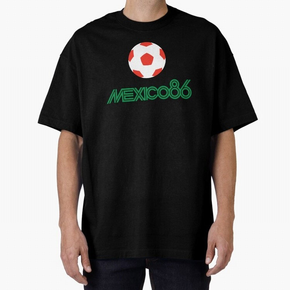 Mexico 86 Classic T-Shirt Fuel Your Fan Pride for Match Day Hype around FIFA World Cup 2026, Mbappe, Spain and Netherlands, Football Festival Excitement, Trophy Ambitions, Country Rivalries and Star Player Buzz; Great for Supporters Who Love