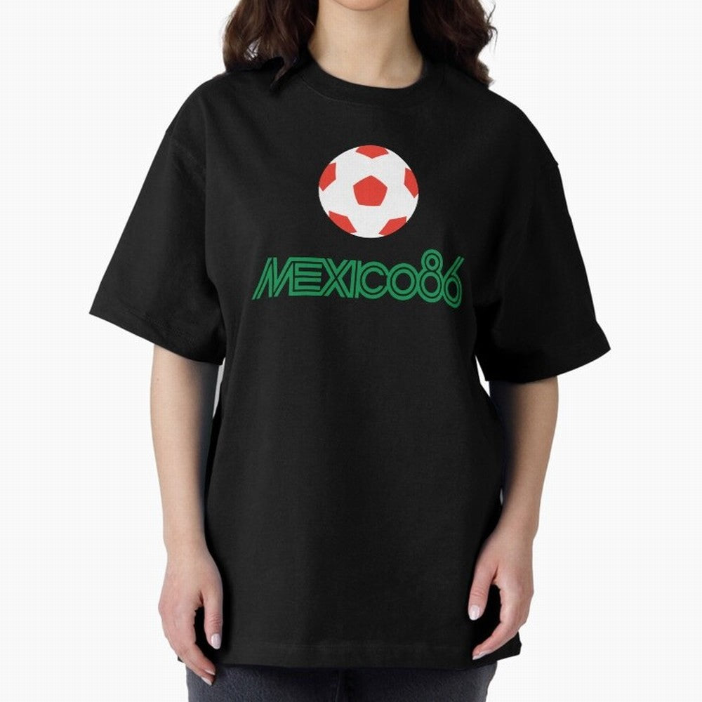 Mexico 86 Classic T-Shirt Fuel Your Fan Pride for Match Day Hype around FIFA World Cup 2026, Mbappe, Spain and Netherlands, Football Festival Excitement, Trophy Ambitions, Country Rivalries and Star Player Buzz; Great for Supporters Who Love
