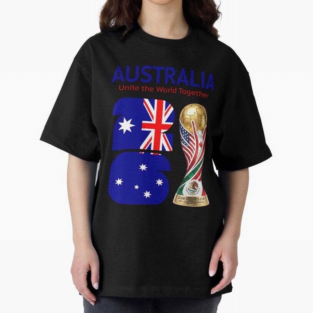 World Cup 2026, AUSTRALIA Classic T-Shirt Live the Energy of the FIFA World Cup 2026 USA Canada Mexico Journey through Neymar Highlights, Brazil Pride, Worldwide Fan Energy, Dramatic Goals, Stadium Lights and Championship Celebrations; Great for