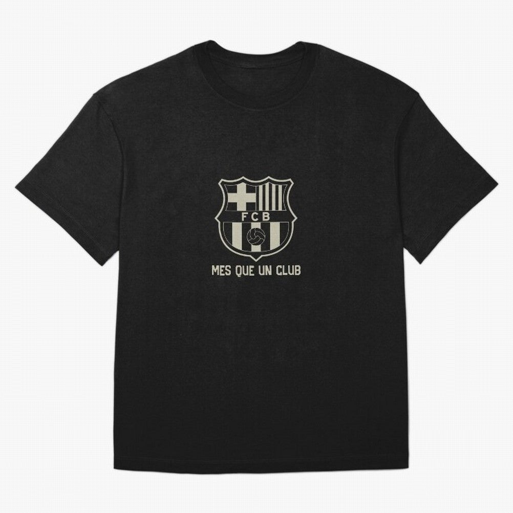 Barcelona Mes Que Un Club Classic T-Shirt Share the Excitement of FIFA World Cup 2026 USA Canada Mexico for Fans of Messi and Cristiano Ronaldo and Netherlands, Bringing Football Passion, Legendary Performances, Festival Vibes and Supporter