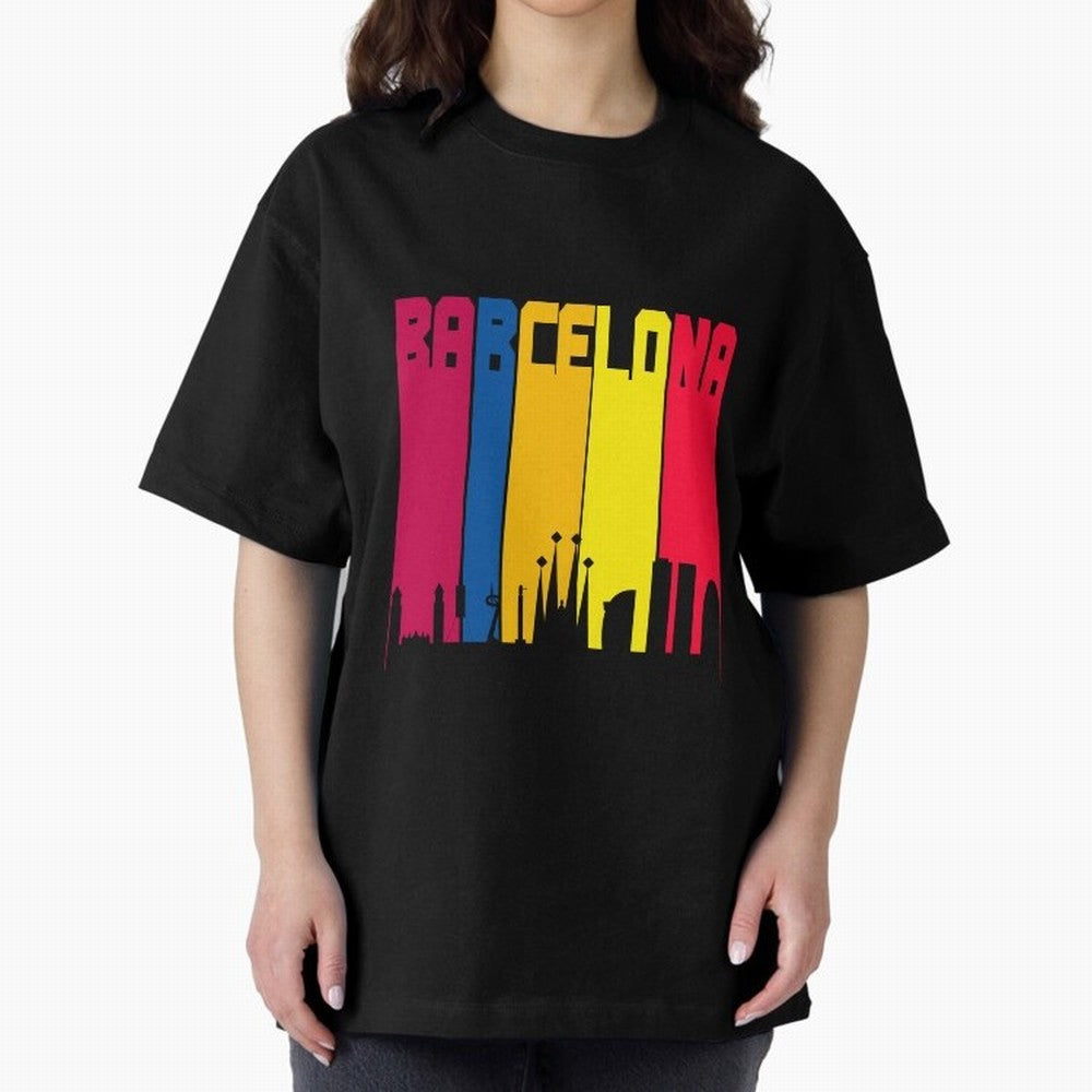 Barcelona Skyline BCN Catalunya Classic T-Shirt Bring Home the FIFA World Cup 2026 Group Stage Journey through Cristiano Ronaldo, Haaland and CR7 Highlights, Argentina and Brazil Pride, Worldwide Fan Energy, Dramatic Goals, Stadium Lights and