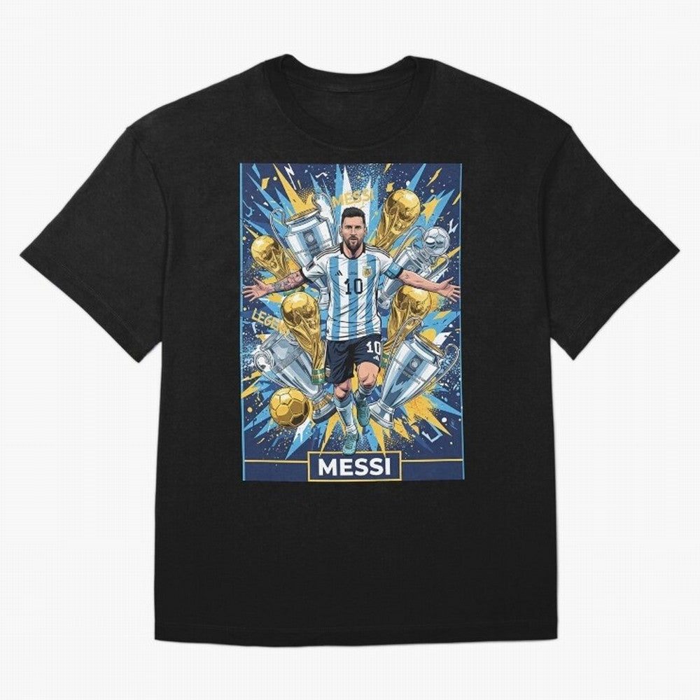 MESSI The Golden Legend Classic T-Shirt Bring Home Global Football Passion for FIFA World Cup 2026 Group Stage, with Mbappe and Neymar, England, France and Netherlands, Stadium Chants, National Pride, Trophy Dreams and Unforgettable Football