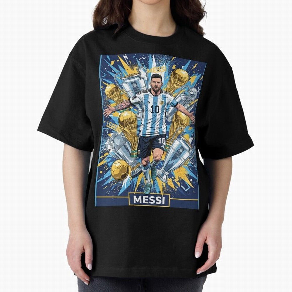 MESSI The Golden Legend Classic T-Shirt Bring Home Global Football Passion for FIFA World Cup 2026 Group Stage, with Mbappe and Neymar, England, France and Netherlands, Stadium Chants, National Pride, Trophy Dreams and Unforgettable Football