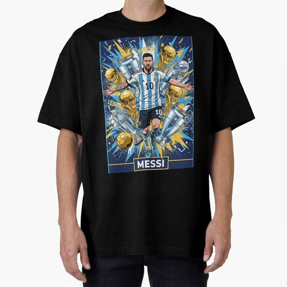 MESSI The Golden Legend Classic T-Shirt Bring Home Global Football Passion for FIFA World Cup 2026 Group Stage, with Mbappe and Neymar, England, France and Netherlands, Stadium Chants, National Pride, Trophy Dreams and Unforgettable Football