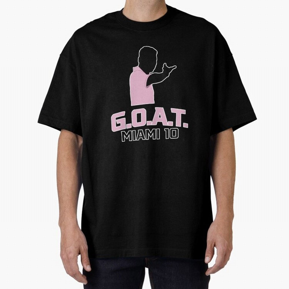 GOAT - MIAMI 10 Classic T-Shirt Follow Every Goal of FIFA World Cup 2026 Spirit, Capturing Spain, Messi, CR7 and Mbappe, Football Passion, Legendary Performances, Festival Vibes and Supporter Community; Ideal for Passionate Fans Who Love Underdog