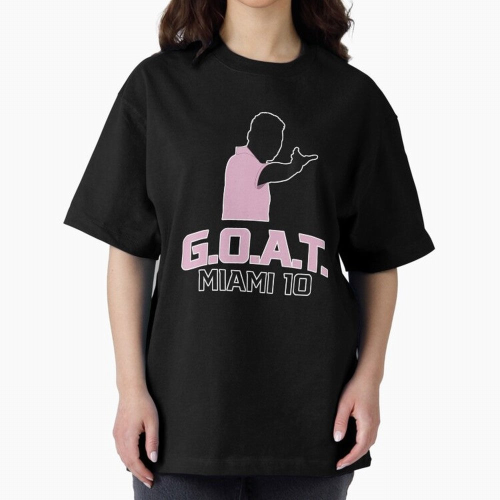GOAT - MIAMI 10 Classic T-Shirt Follow Every Goal of FIFA World Cup 2026 Spirit, Capturing Spain, Messi, CR7 and Mbappe, Football Passion, Legendary Performances, Festival Vibes and Supporter Community; Ideal for Passionate Fans Who Love Underdog