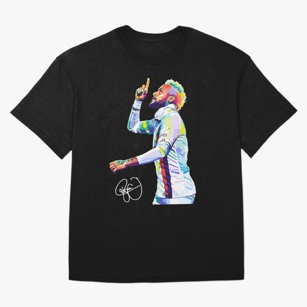 Neymar Jr Football Wpap Pop Art Classic T-Shirt Celebrate Every Goal in the FIFA World Cup 2026 Group Stage Journey through Neymar Highlights, Argentina, France and Brazil Pride, Match Day Excitement, Supporter Culture, Golden Goals and Global