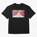 Free Tibet Movement Oversized T-Shirt Bring International Match Energy to Global Football Passion for FIFA World Cup 2026 Group Stage, Driven by Messi, CR7 and Mbappe, Brazil, Global Supporter Spirit, Legendary Goals, National Colors and Tournament