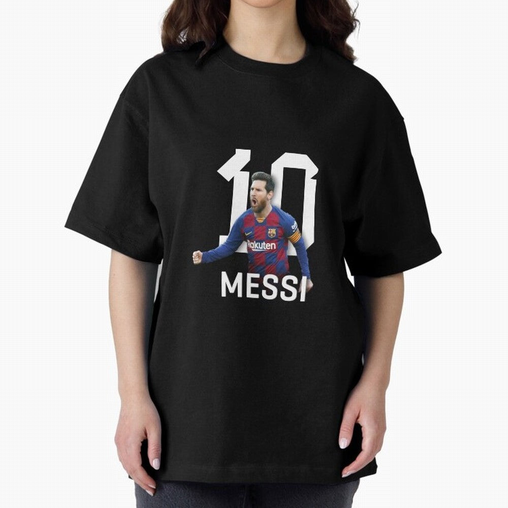 Leo Messi Oversized T-Shirt Feel FIFA World Cup 2026 USA Canada Mexico Spirit, Filled with Argentina, France and Brazil, Messi, Sports Nostalgia, International Competition, Famous Players and Unforgettable Victories; Perfect for Fans, Collectors,