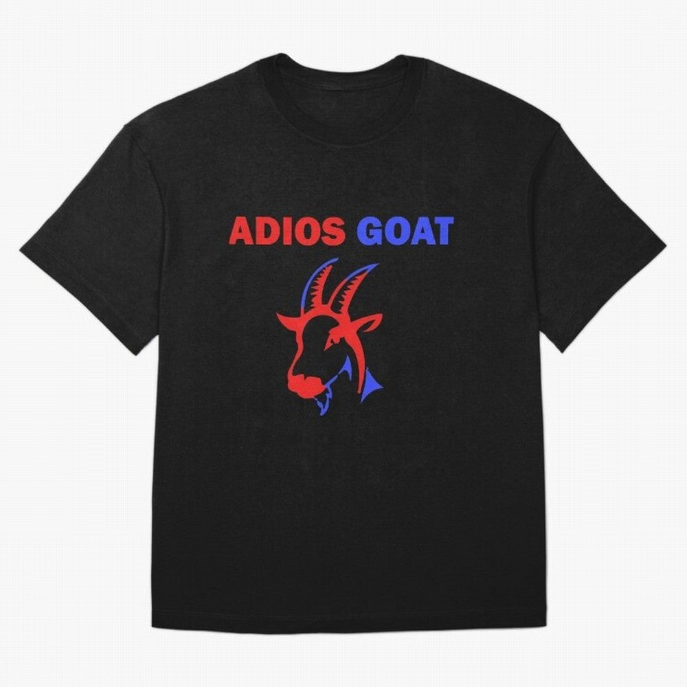 ADIOS GOAT| Perfect Gift For you and friends Classic T-Shirt Remember Iconic Moments from Match Day Hype around FIFA World Cup 2026 USA Canada Mexico, Messi, CR7 and Mbappe, Spain, Championship Spirit, Famous Goals, Roaring Crowds and International