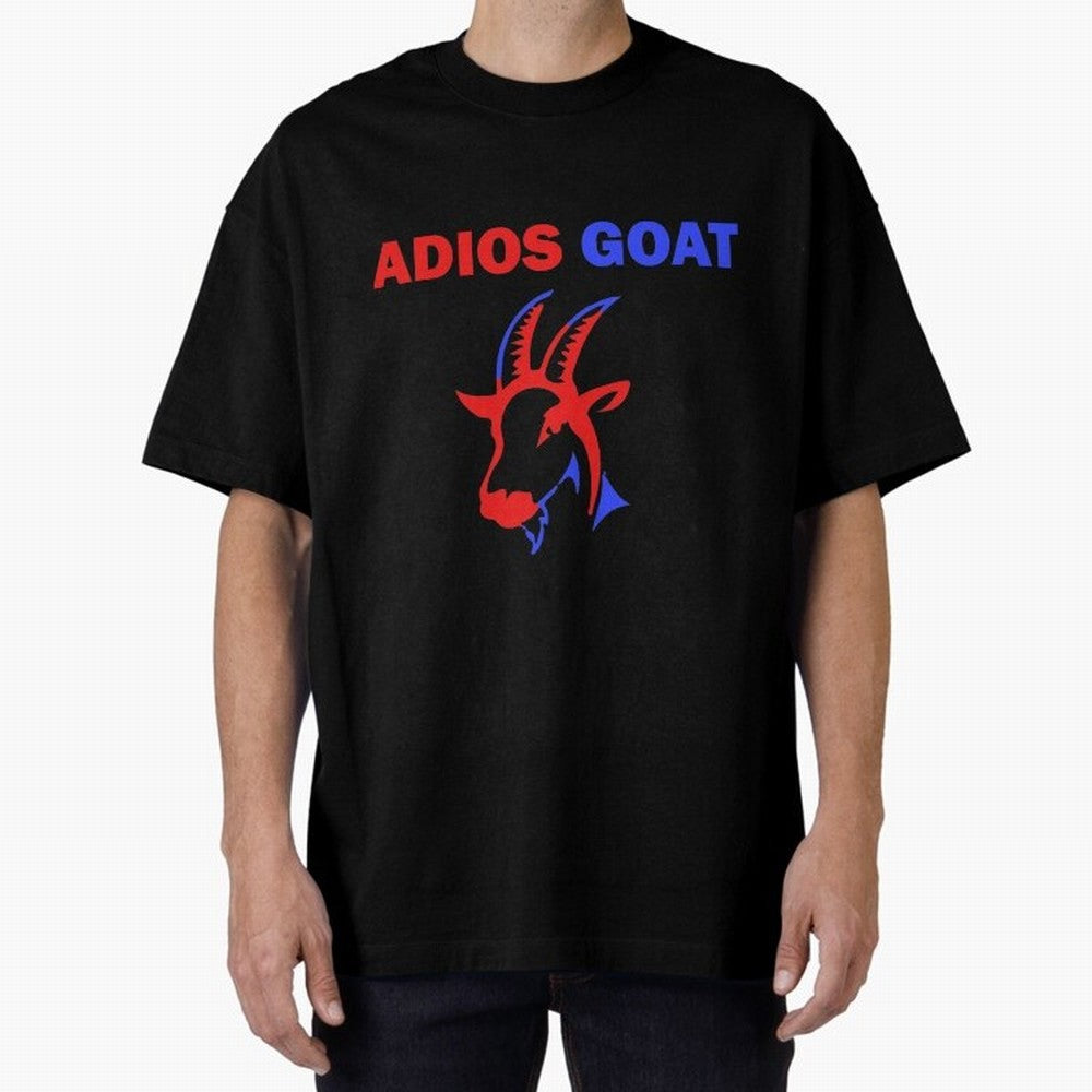 ADIOS GOAT| Perfect Gift For you and friends Classic T-Shirt Remember Iconic Moments from Match Day Hype around FIFA World Cup 2026 USA Canada Mexico, Messi, CR7 and Mbappe, Spain, Championship Spirit, Famous Goals, Roaring Crowds and International