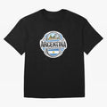 Decorative Argentina Logo Oversized T-Shirt Cheer through Every Moment of the FIFA World Cup 2026 USA Canada Mexico Journey through Neymar Highlights, Portugal, Spain and Germany Pride, Retro Football Energy, Iconic Rivalries, Trophy Chase Drama