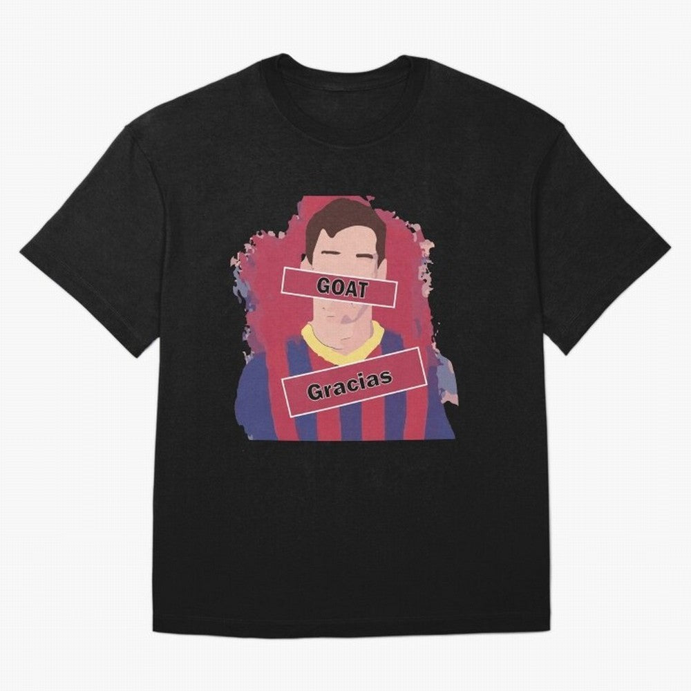 Gracias you goat| Perfect Gift For you and friends Classic T-Shirt Celebrate Football Dreams Across FIFA World Cup 2026 with Haaland and Mbappe, Germany Energy, Tournament Hype, Historic Matchups, Family Viewing Parties and Global Sports Pride;