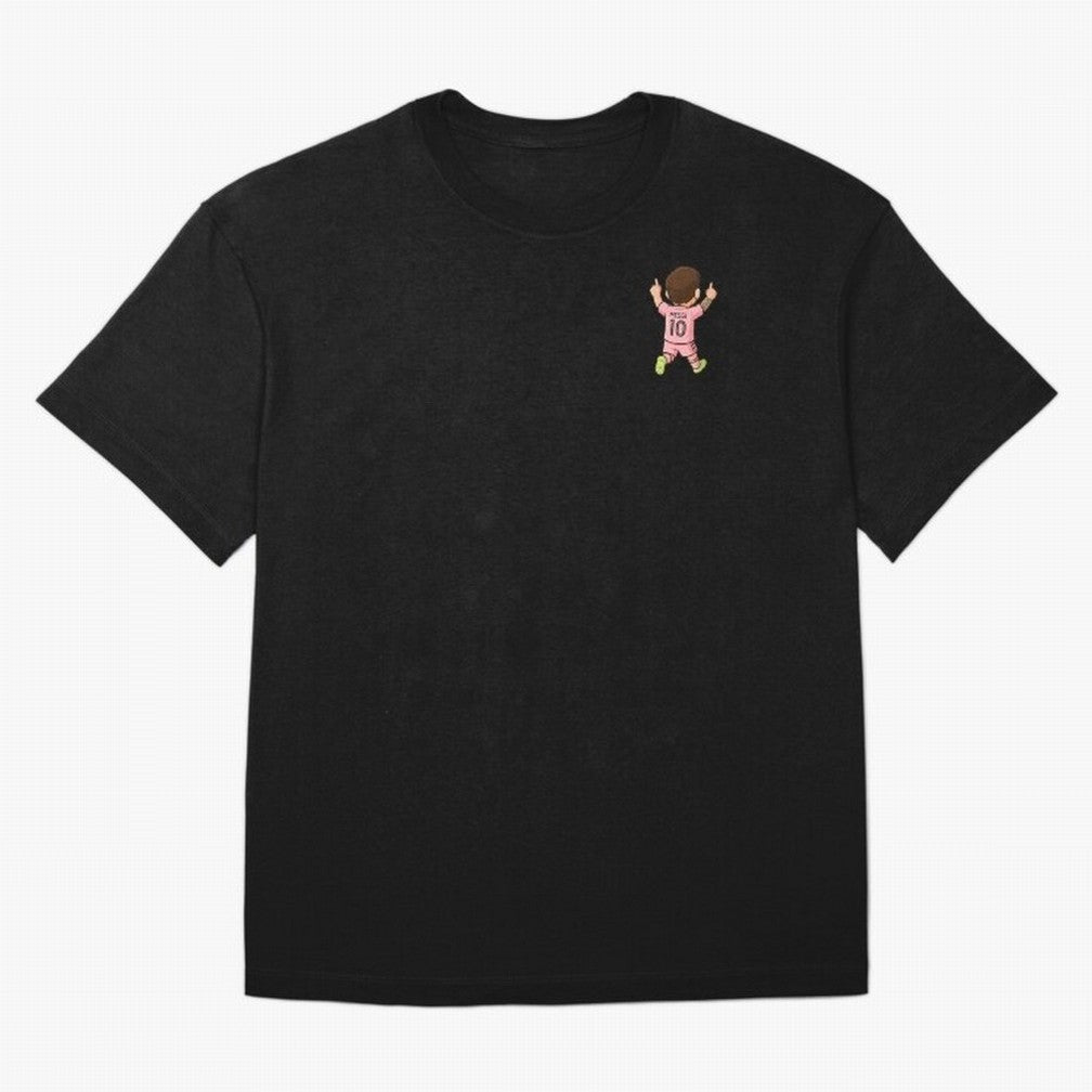 LEO MESSI MIAMI CELEBRATION BACK | CHIBI STICKER Classic T-Shirt Live the Energy of Match Day Hype around FIFA World Cup 2026 Group Stage, Mbappe, England and Germany, Retro Football Energy, Iconic Rivalries, Trophy Chase Drama and Stadium