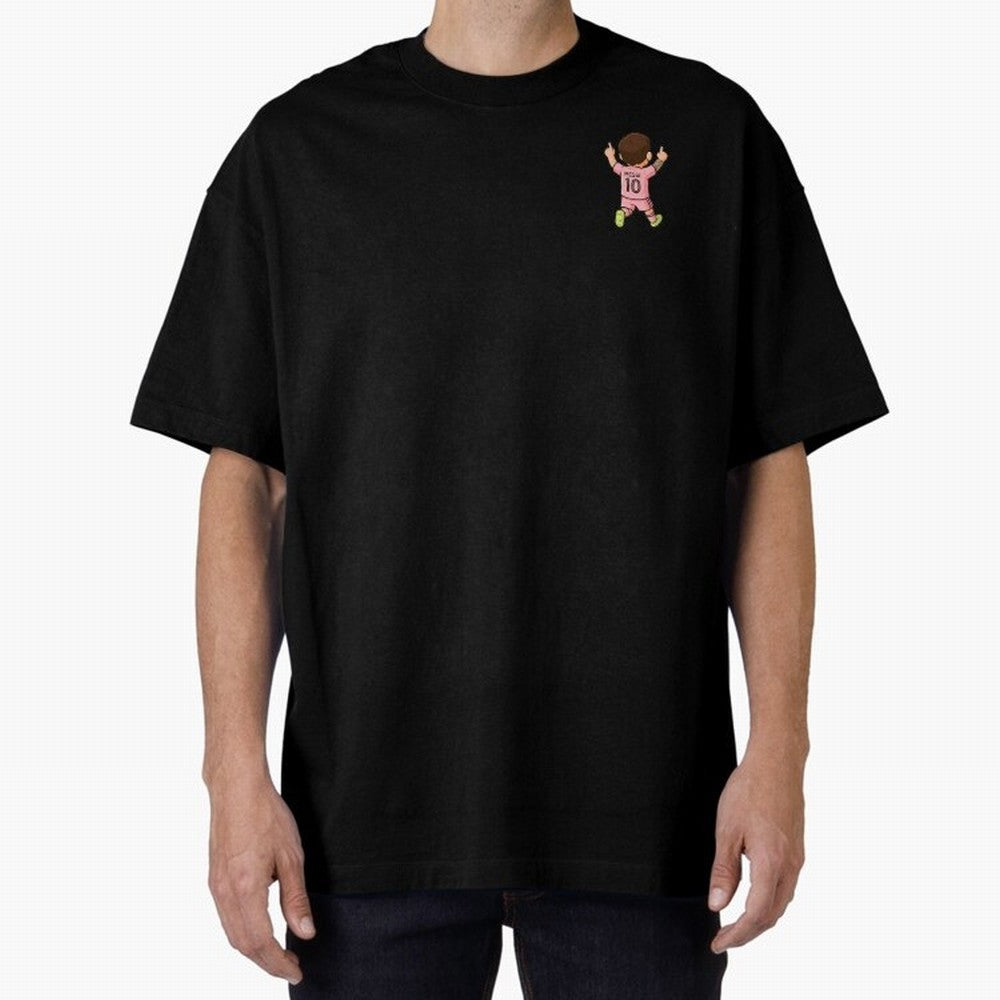 LEO MESSI MIAMI CELEBRATION BACK | CHIBI STICKER Classic T-Shirt Live the Energy of Match Day Hype around FIFA World Cup 2026 Group Stage, Mbappe, England and Germany, Retro Football Energy, Iconic Rivalries, Trophy Chase Drama and Stadium