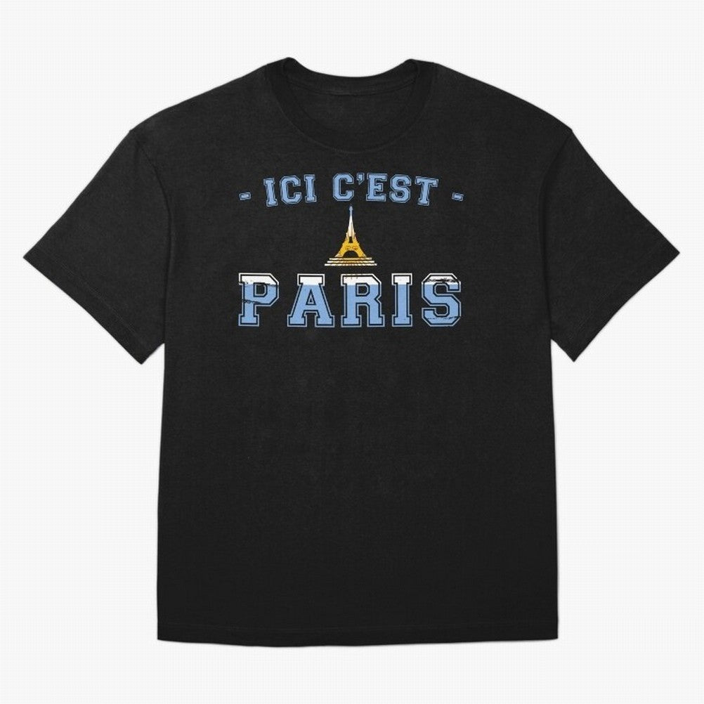 ici c'est paris t-shirts, bienvenue messi, welcome messi, psg fans Classic T-Shirt Make Every Match About FIFA World Cup 2026 Spirit, with England, Messi and Cristiano Ronaldo, Sports Nostalgia, International Competition, Famous Players and
