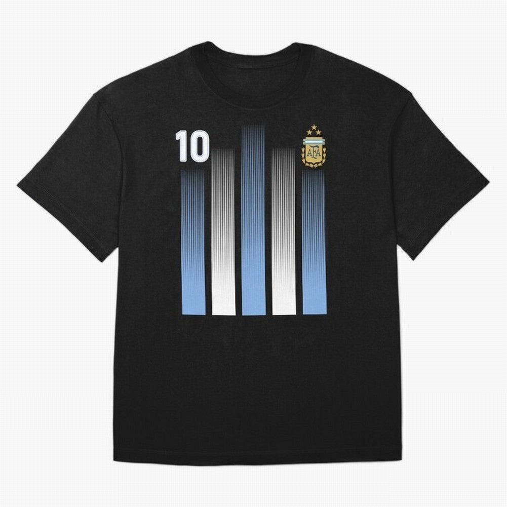 Plaid Blue - White Argentina Football 3-Star Champion World Cup Essential T-Shirt Upgrade FIFA World Cup 2026 Group Stage Spirit, Made for France, Messi, CR7 and Mbappe, Vintage Soccer Flavor, Modern Football Stars, National Flags and Final Night